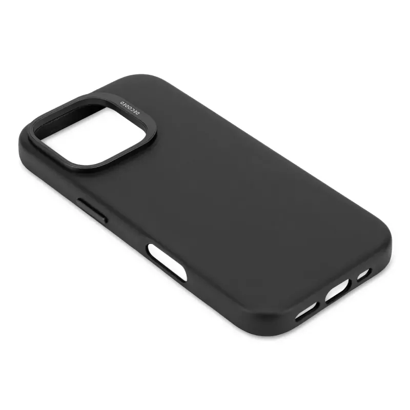 Cover Decoded leren hoes iPhone 16 Pro 6,3 inch zwart
