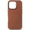 Cover Decoded leren hoes iPhone 16 Pro 6,3 inch bruin