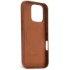 Cover Decoded leren hoes iPhone 16 Pro 6,3 inch bruin