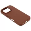 Cover Decoded leren hoes iPhone 16 Pro 6,3 inch bruin