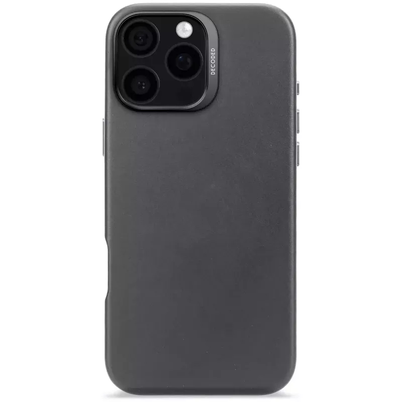 Decoded Leather Case telefoonhoes 17,5 cm 6,9 inch hoes zwart