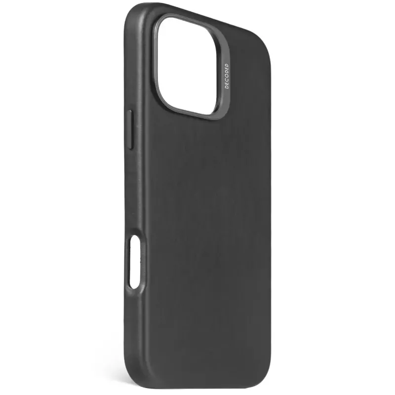 Decoded Leather Case telefoonhoes 17,5 cm 6,9 inch hoes zwart
