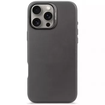Decoded Leather Case telefoonhoes 17,5 cm 6,9 inch hoes zwart