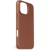 Decoded leren hoes voor iPhone 16 Pro Max 17,5 cm bruin