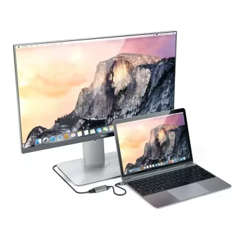 USB-grafische adapter Satechi ST-TC4KHAM grijs
