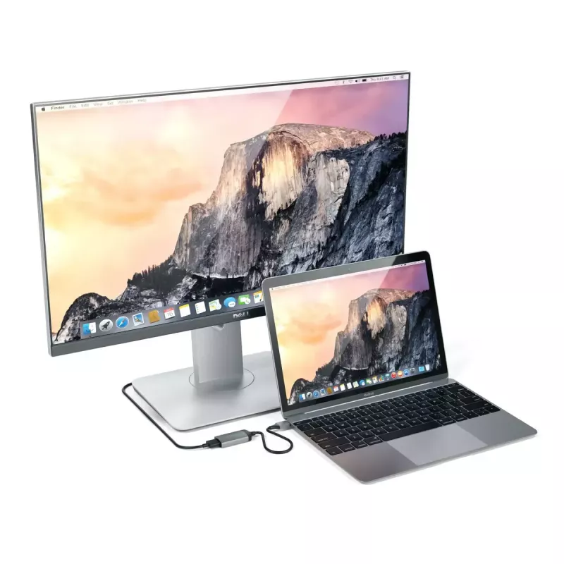 USB-grafische adapter Satechi ST-TC4KHAM grijs