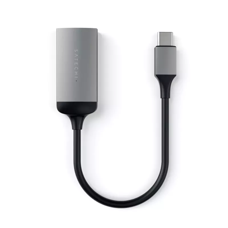 USB-grafische adapter Satechi ST-TC4KHAM grijs