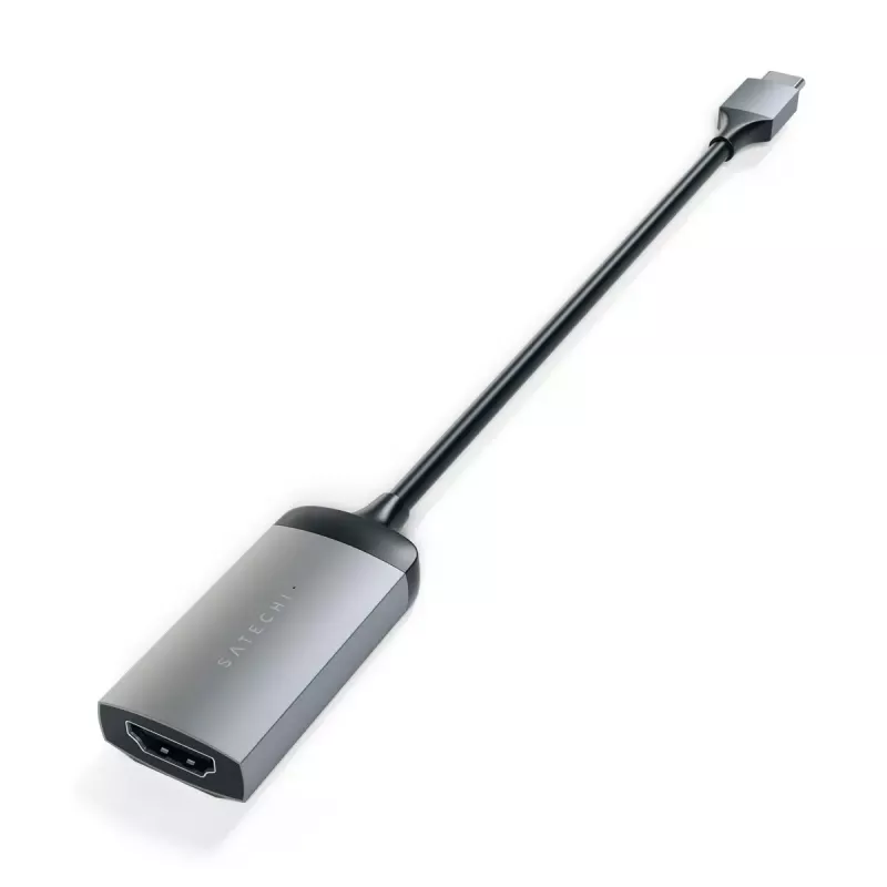 USB-grafische adapter Satechi ST-TC4KHAM grijs