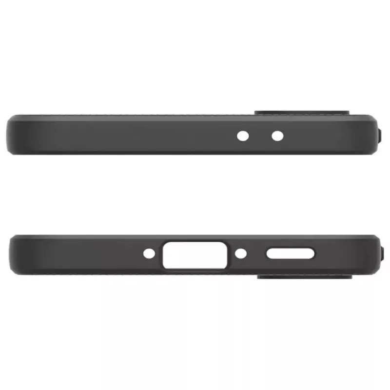 Hoesje Spigen Liquid Air voor Samsung Galaxy A36 5G, matzwart
