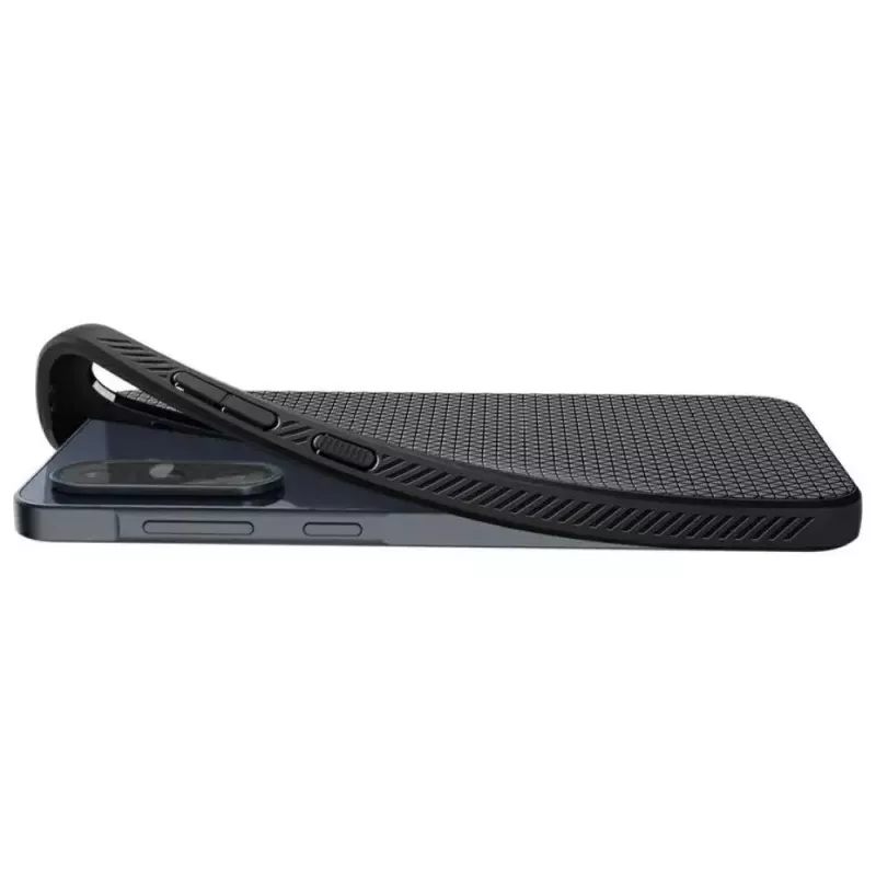 Hoesje Spigen Liquid Air voor Samsung Galaxy A36 5G, matzwart