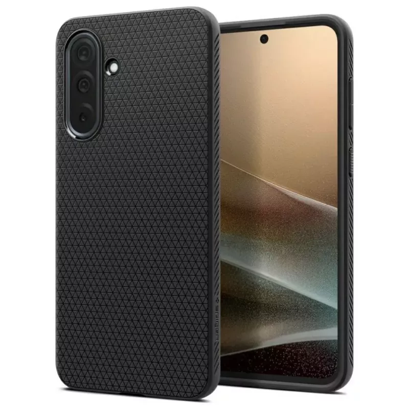 Hoesje Spigen Liquid Air voor Samsung Galaxy A36 5G, matzwart