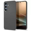 Hoesje Spigen Liquid Air voor Galaxy S25 — Marble grijs, slank, schokabsorberend