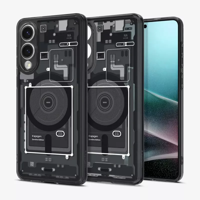 Cover Spigen Ultra Hybrid Zero One Galaxy S25 Edge zwart