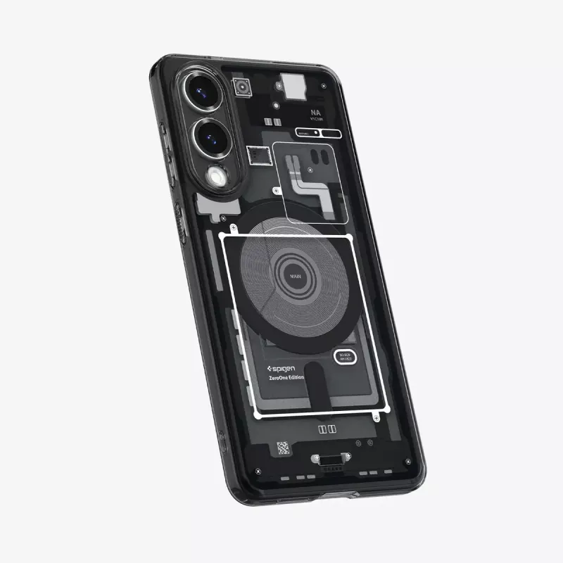 Cover Spigen Ultra Hybrid Zero One Galaxy S25 Edge zwart