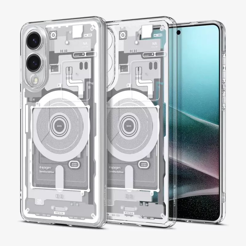 Cover Spigen Galaxy S25 Edge wit 6,7 inch
