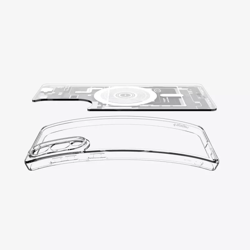 Cover Spigen Galaxy S25 Edge wit 6,7 inch