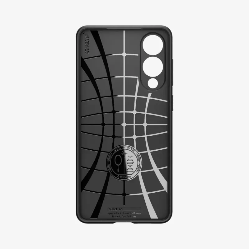 Cover Spigen Galaxy S25 Edge zwart mat monochromatisch