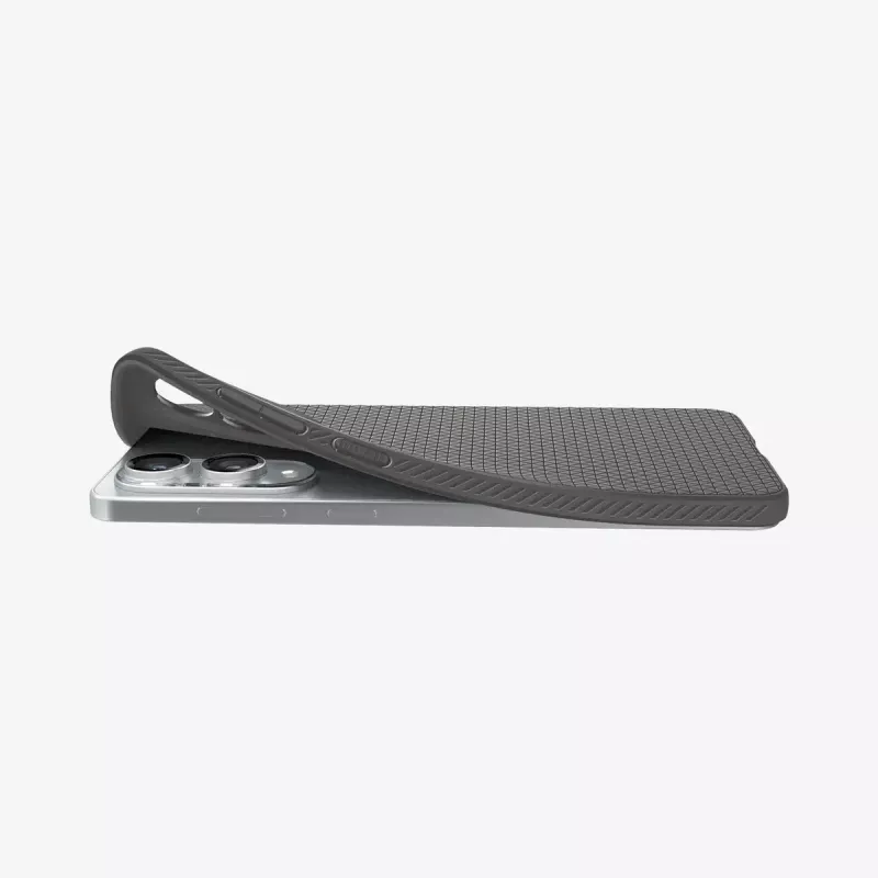 Hoes Spigen Galaxy S25 Edge Marble Gray monochromatic