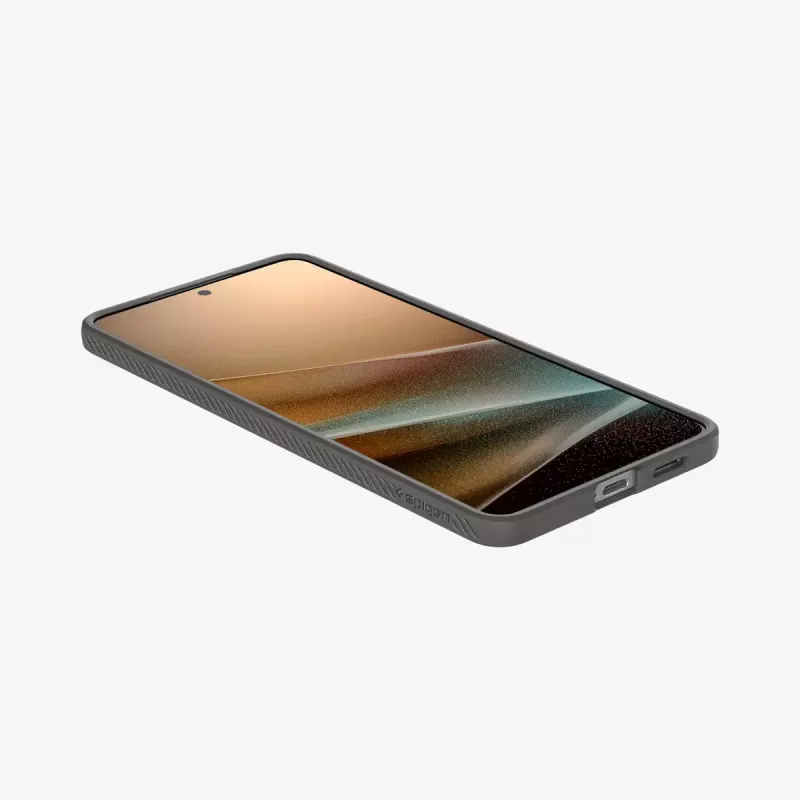 Hoes Spigen Galaxy S25 Edge Marble Gray monochromatic