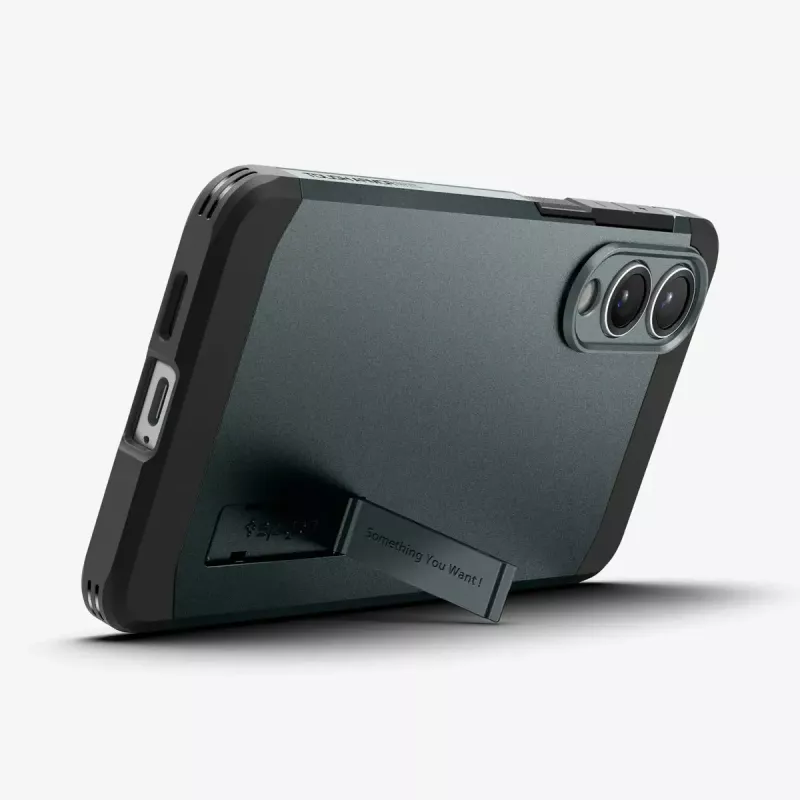 Cover Spigen Galaxy S25 Edge Tough Armor AI Abyss groen