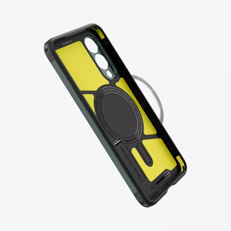 Cover Spigen Galaxy S25 Edge Tough Armor AI Abyss groen