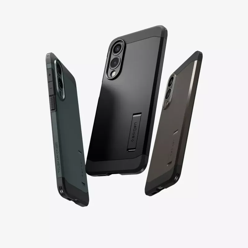 Cover Spigen Galaxy S25 Edge Tough Armor AI Abyss groen