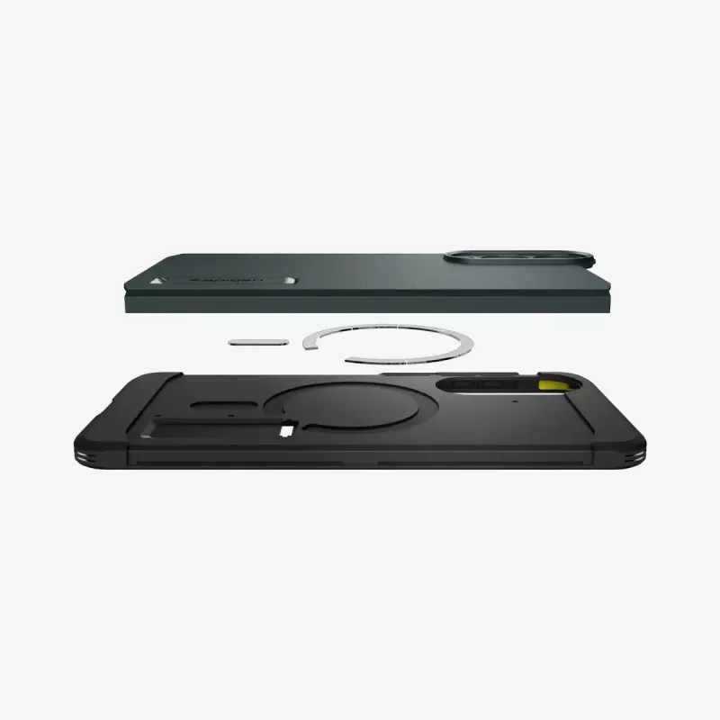 Cover Spigen Galaxy S25 Edge Tough Armor AI Abyss groen