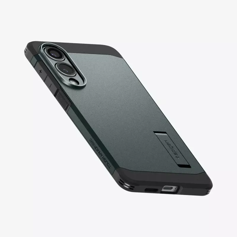 Cover Spigen Galaxy S25 Edge Tough Armor AI Abyss groen
