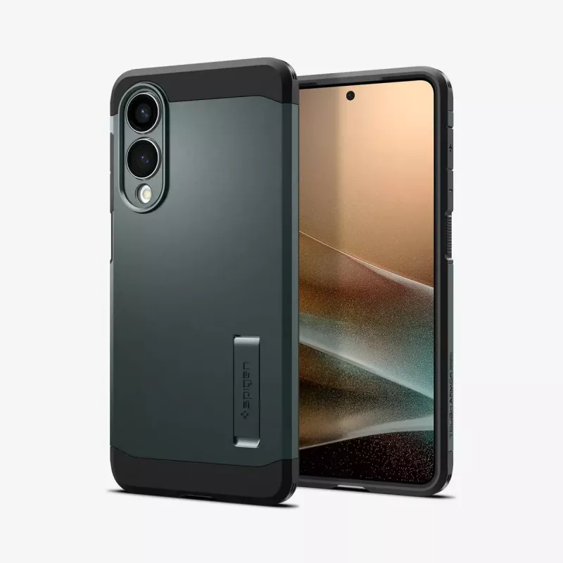 Cover Spigen Galaxy S25 Edge Tough Armor AI Abyss groen
