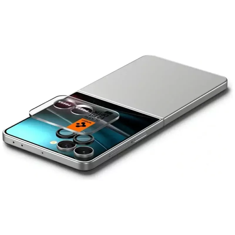 Camerabeschermingsglas Spigen voor Galaxy Z Flip 7 HD glas 2-pack