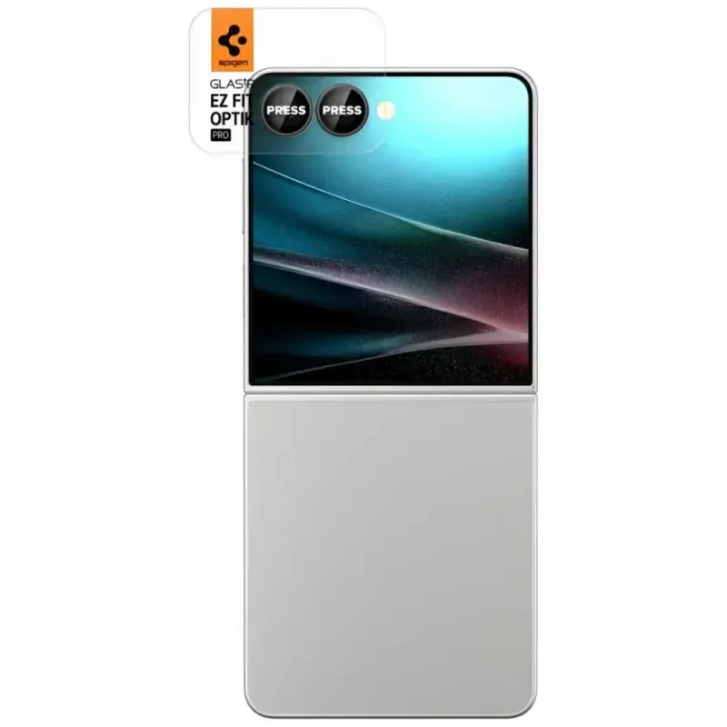 Camerabeschermingsglas Spigen voor Galaxy Z Flip 7 HD glas 2-pack
