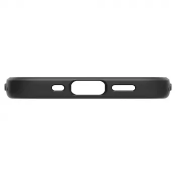 Hoes Spigen Liquid Air iPhone 12 12 Pro zwart