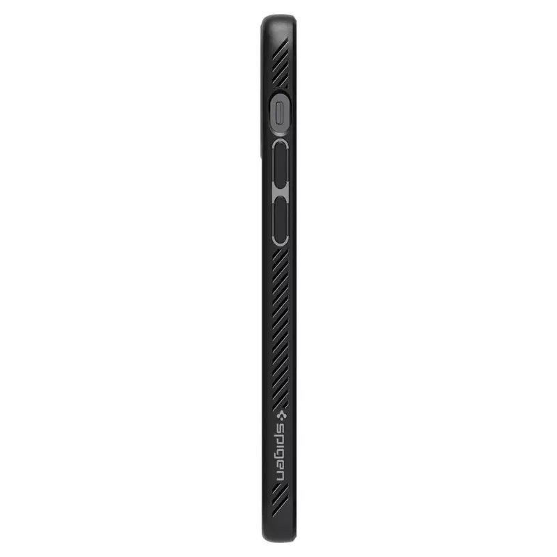 Hoes Spigen Liquid Air iPhone 12 12 Pro zwart