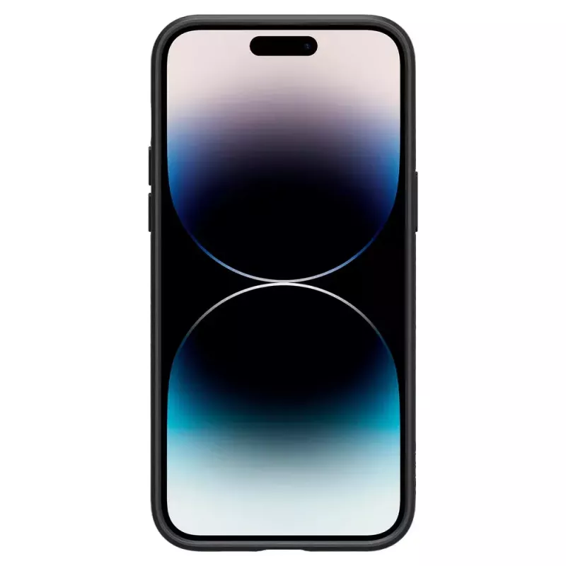 Hoes Spigen Liquid Air iPhone 14 Pro Max 17 cm zwart