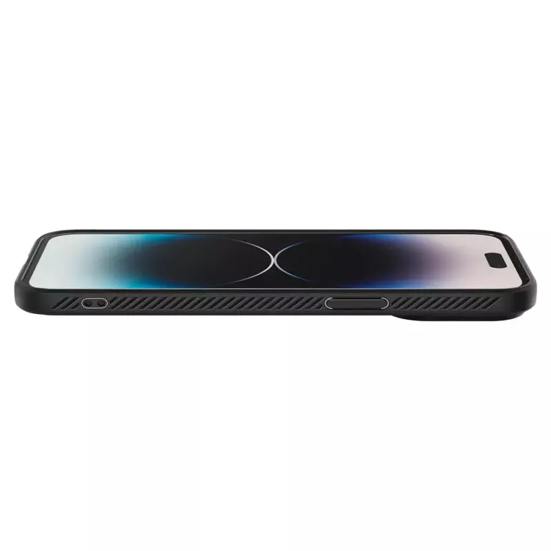 Hoes Spigen Liquid Air iPhone 14 Pro Max 17 cm zwart