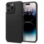Hoes Spigen Liquid Air iPhone 14 Pro Max 17 cm zwart