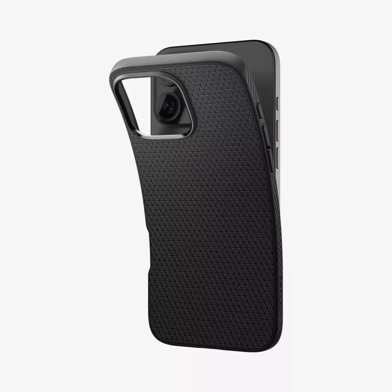 Hoes Spigen Liquid Air iPhone 16 Pro Max 17,5 cm zwart