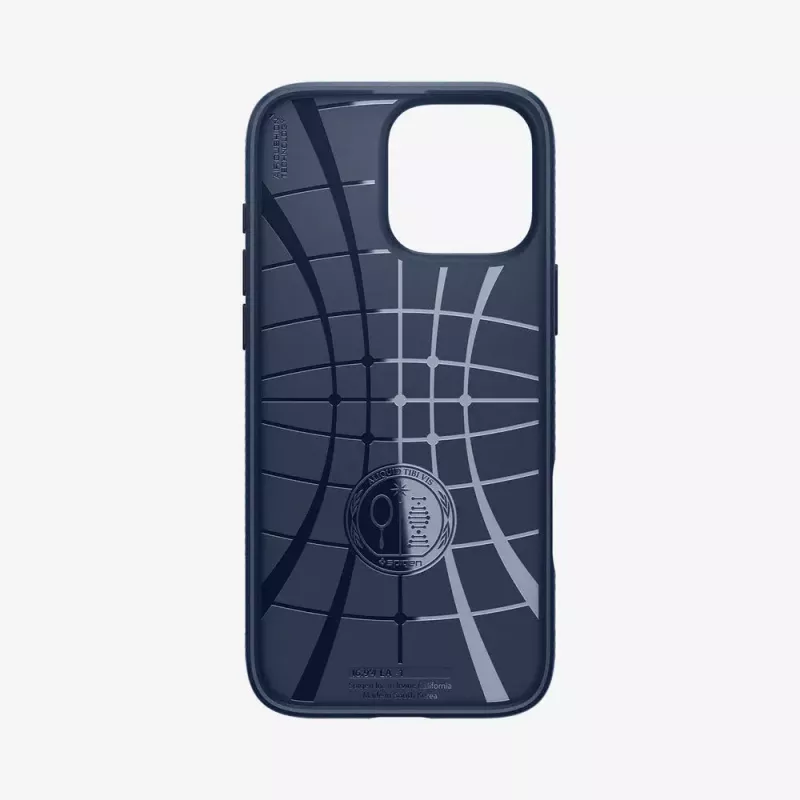Spigen Liquid Air telefoonhoes hoes navy voor iPhone 16 Pro Max