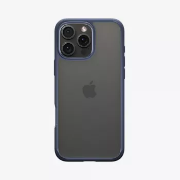 Hoes Spigen Ultra Hybrid iPhone 16 Pro Max 17,5 cm navy