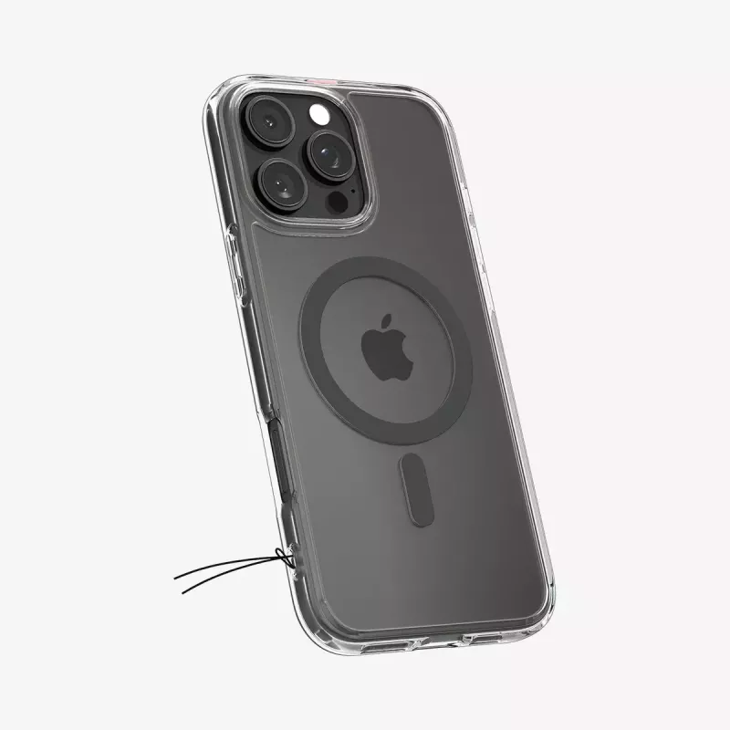 Spigen Ultra Hybrid (MagFit) telefoonhoes 17,5 cm grafiet transparant
