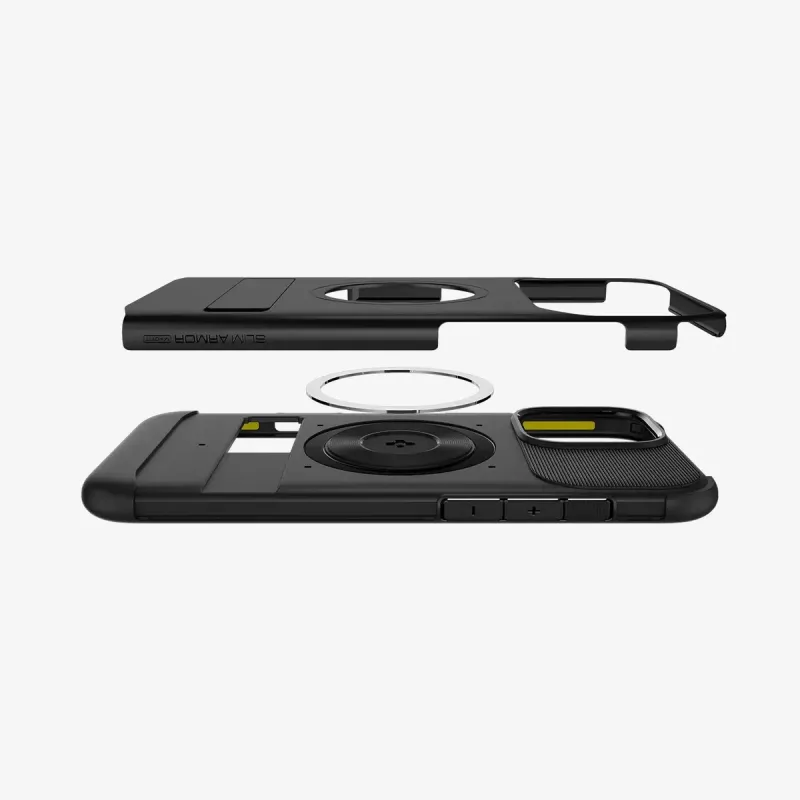 Spigen Slim Armor (MagFit) telefoonhoes hoes zwart 17,5 cm