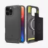 Spigen Rugged Armor MagFit telefoonhoes hoes grijs 16 cm