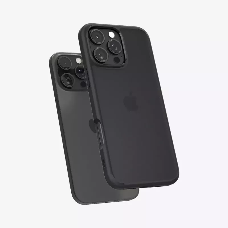 Spigen Ultra Hybrid telefoonhoes zwart voor iPhone 16 Pro 6,3 inch
