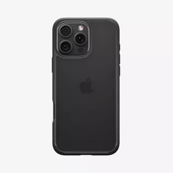 Spigen Ultra Hybrid telefoonhoes zwart voor iPhone 16 Pro 6,3 inch