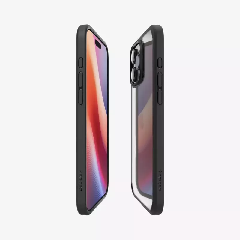 Spigen Ultra Hybrid telefoonhoes hoes zwart voor iPhone 16 Pro