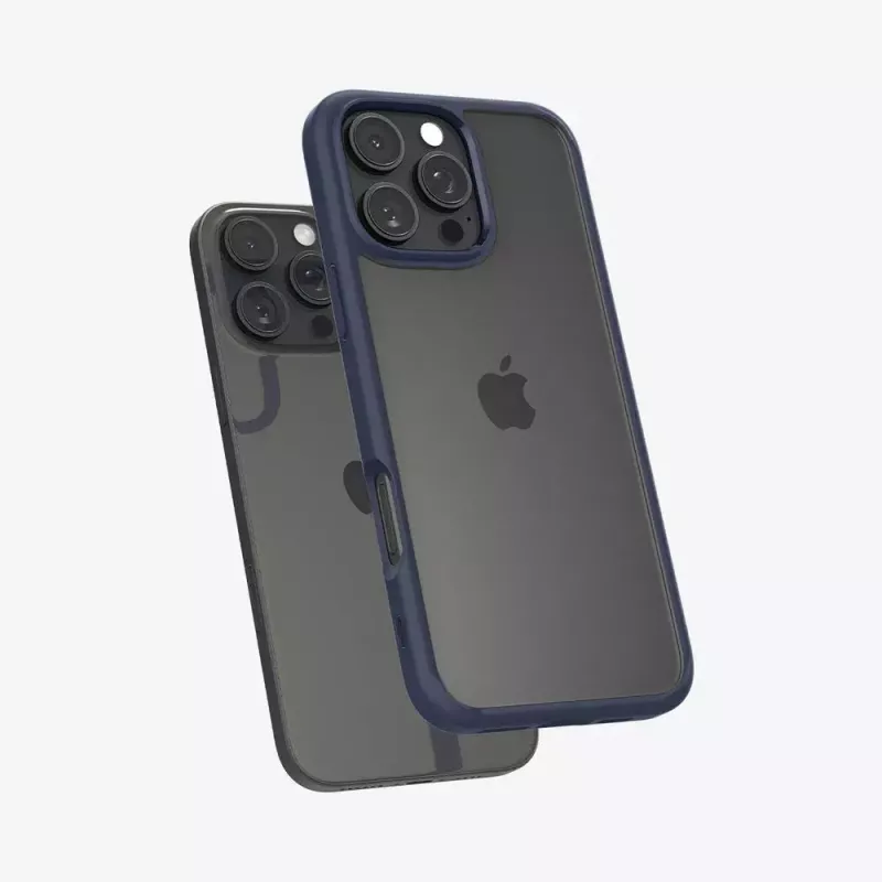 Spigen Ultra Hybrid telefoonhoes hoes navy voor iPhone 16 Pro