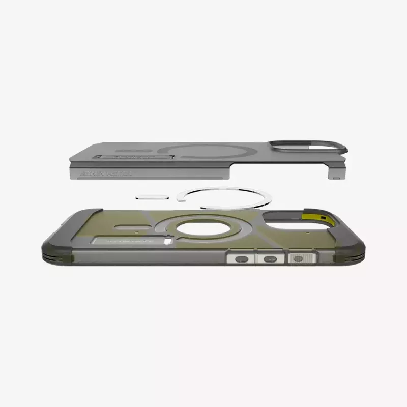 Hoesje Spigen Tough Armor AI MagFit iPhone 16 Pro Max zwart