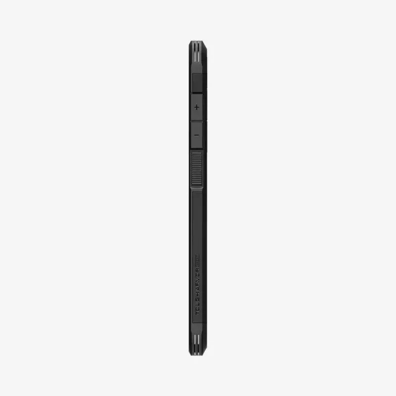 Hoesje Spigen Tough Armor Galaxy S24 FE zwart desktopstandaard