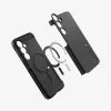 Hoesje Spigen Tough Armor Galaxy S24 FE zwart desktopstandaard