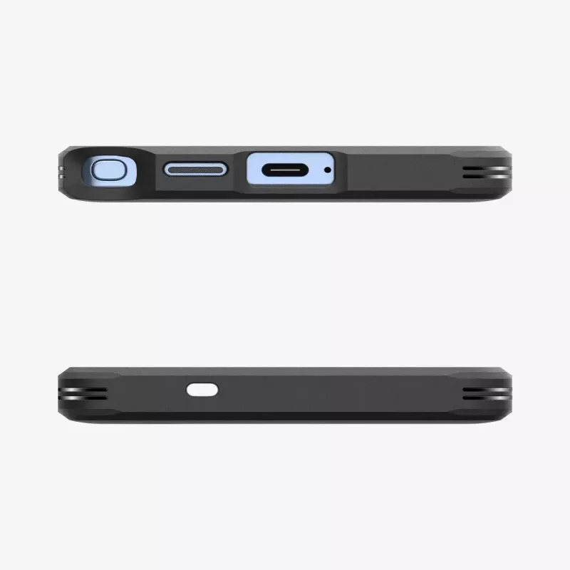 Hoesje Spigen Galaxy S25 Ultra Tough Armor AI zwart desktopstandaard